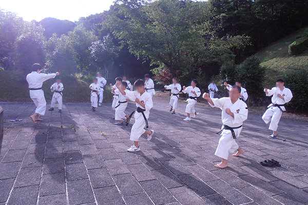 少林寺拳法 練習風景（合宿）